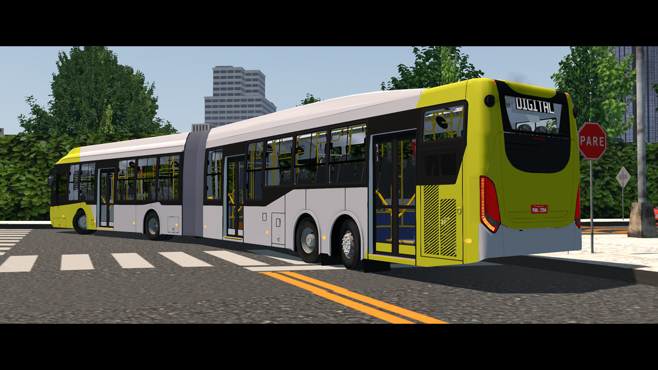 Proton Bus Simulator - Caio Millennium V Articulated Mod! 